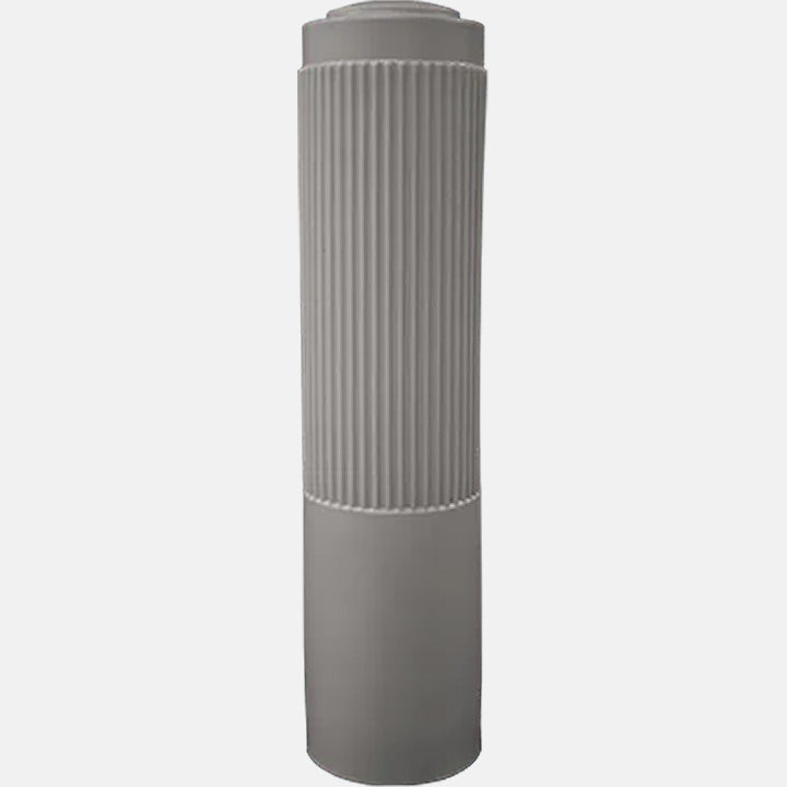 Ribbed 10" Bollard Cover