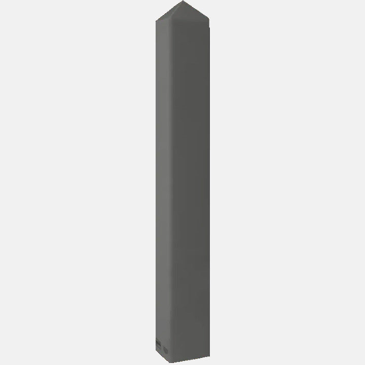 Square Top 4" Bollard Cover