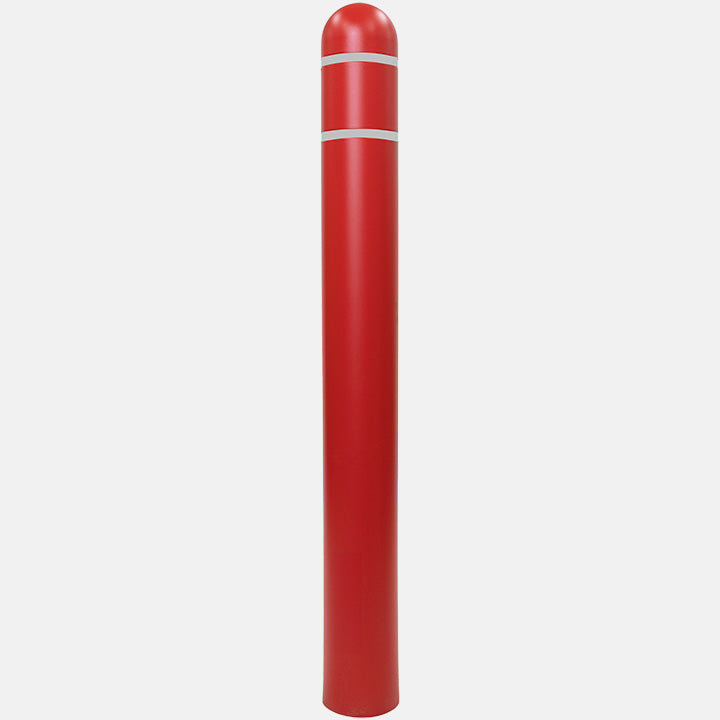 Round Top 6" Bollard Cover Heavy Duty 84" Long