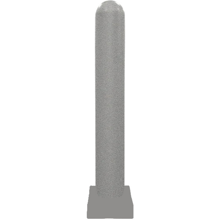 Round Top Plated 6" Bollard Cover
