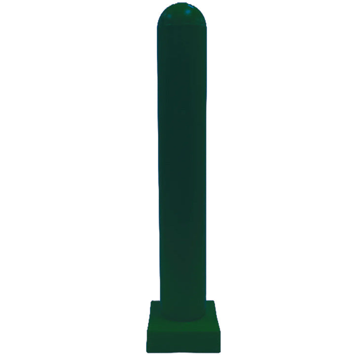 Round Top Plated 6" Bollard Cover