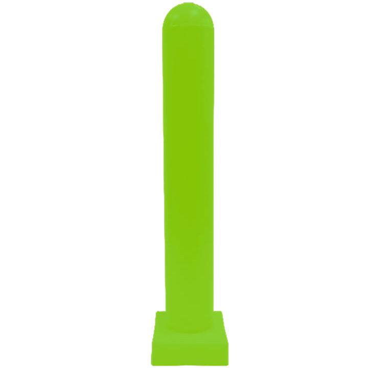 Round Top Plated 6" Bollard Cover