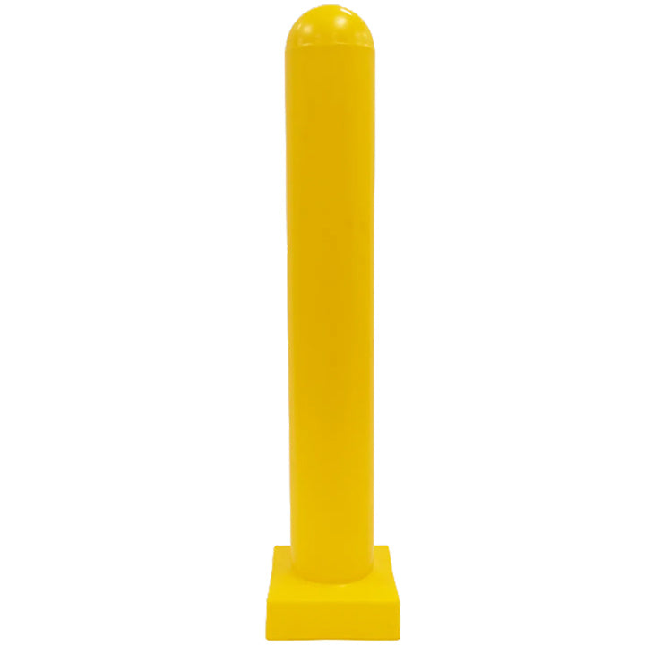 Round Top Plated 6" Bollard Cover