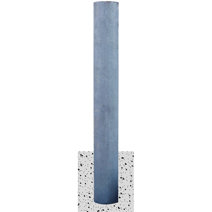6" Core-In Steel Pipe Bollard With Cover